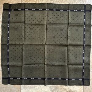 MCM logo scarf